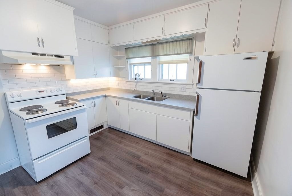 Kitchen remodel idea: AI render of a public domain photo