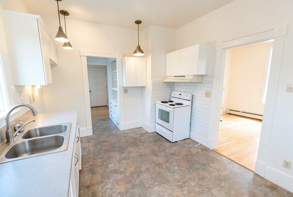 Kitchen remodel idea: AI render of a public domain photo